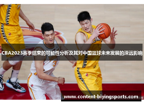 CBA2023赛季结束的可能性分析及其对中国篮球未来发展的深远影响